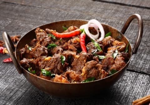 Mutton Roast - Cafe Bahar, Hyderabad