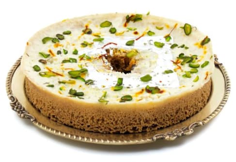 Fika Paneer Ghewar (2 Pcs)- Laxmi Misthan Bhandar, Jaipur