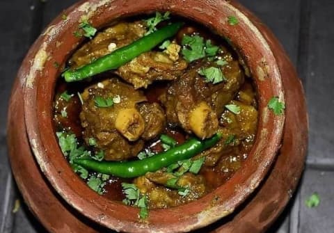 Handi Mutton - Open Air Restaurant, Lucknow