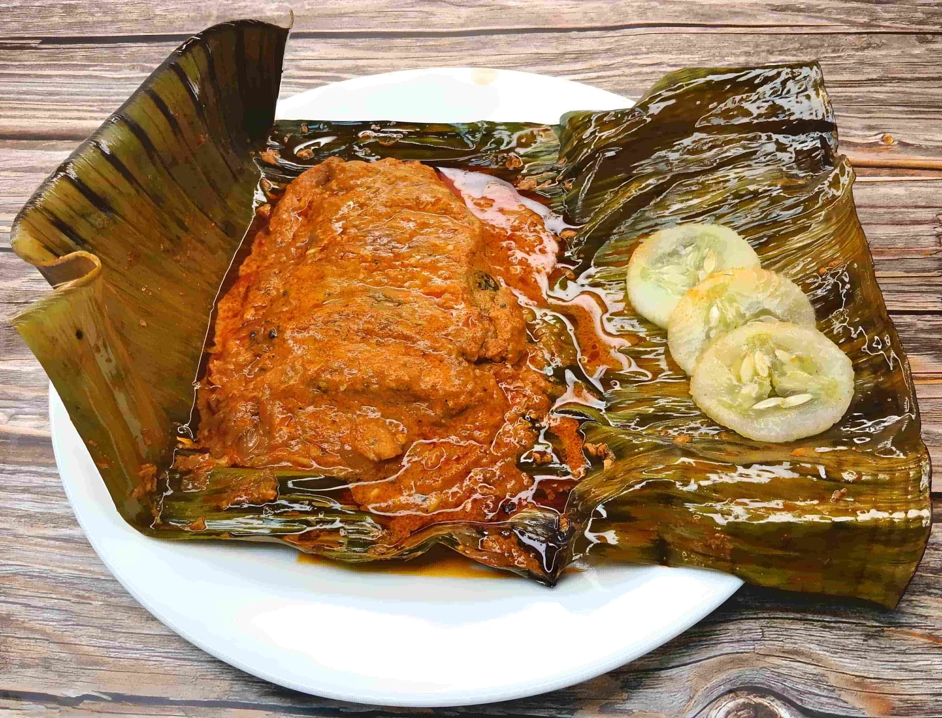 Fish Pollichathu (Spicy) - Fusion Bay, Fort Kochi, Kochi