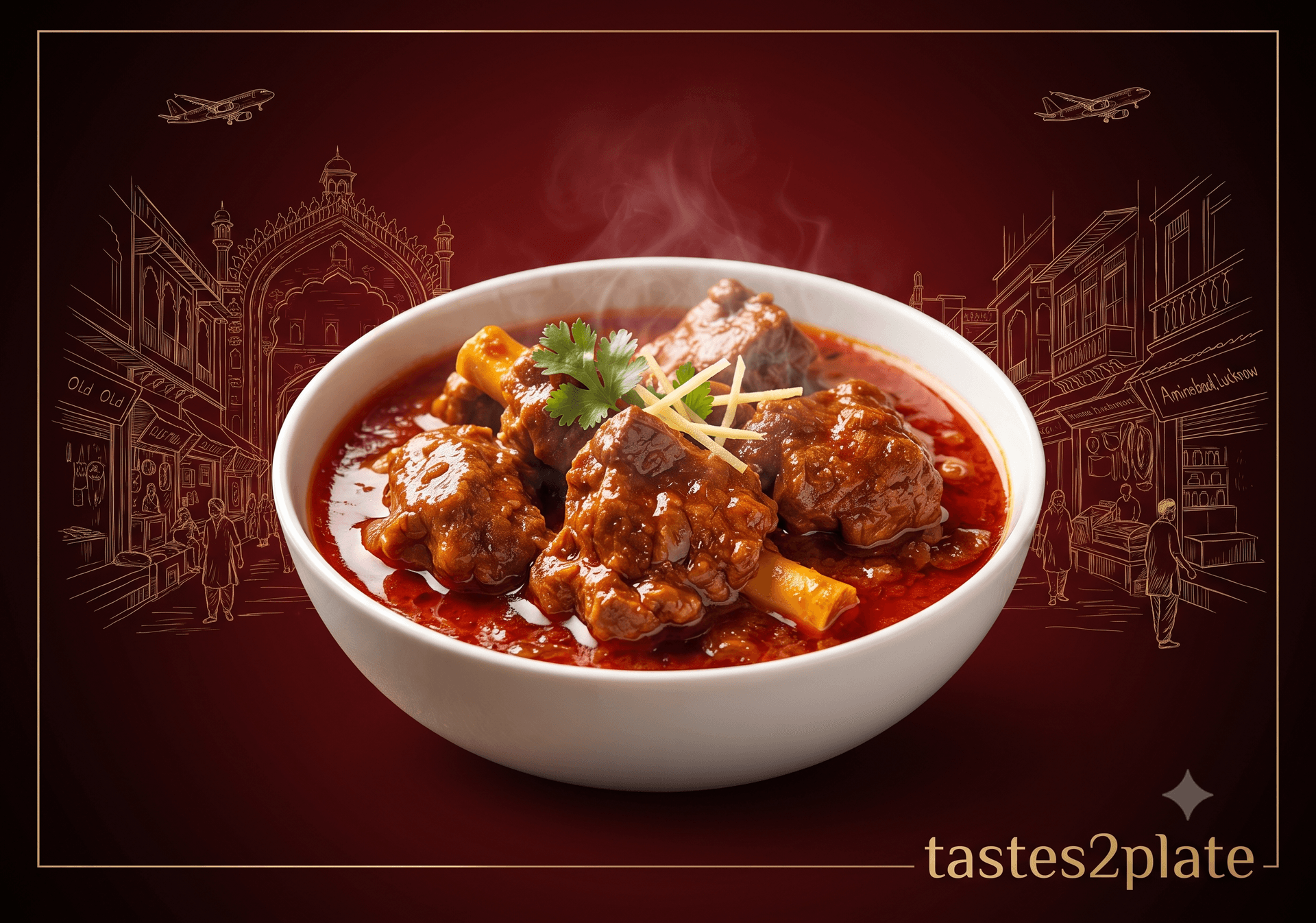 Mutton Rogan Josh - Dastarkhwan, Lucknow