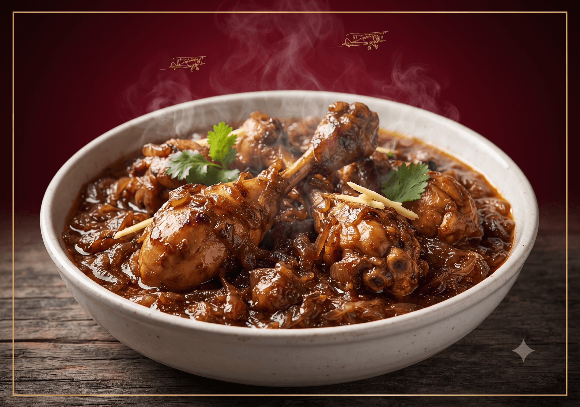 Chicken Do Pyaza (4 pcs) - Dastarkhwan (Lucknow)