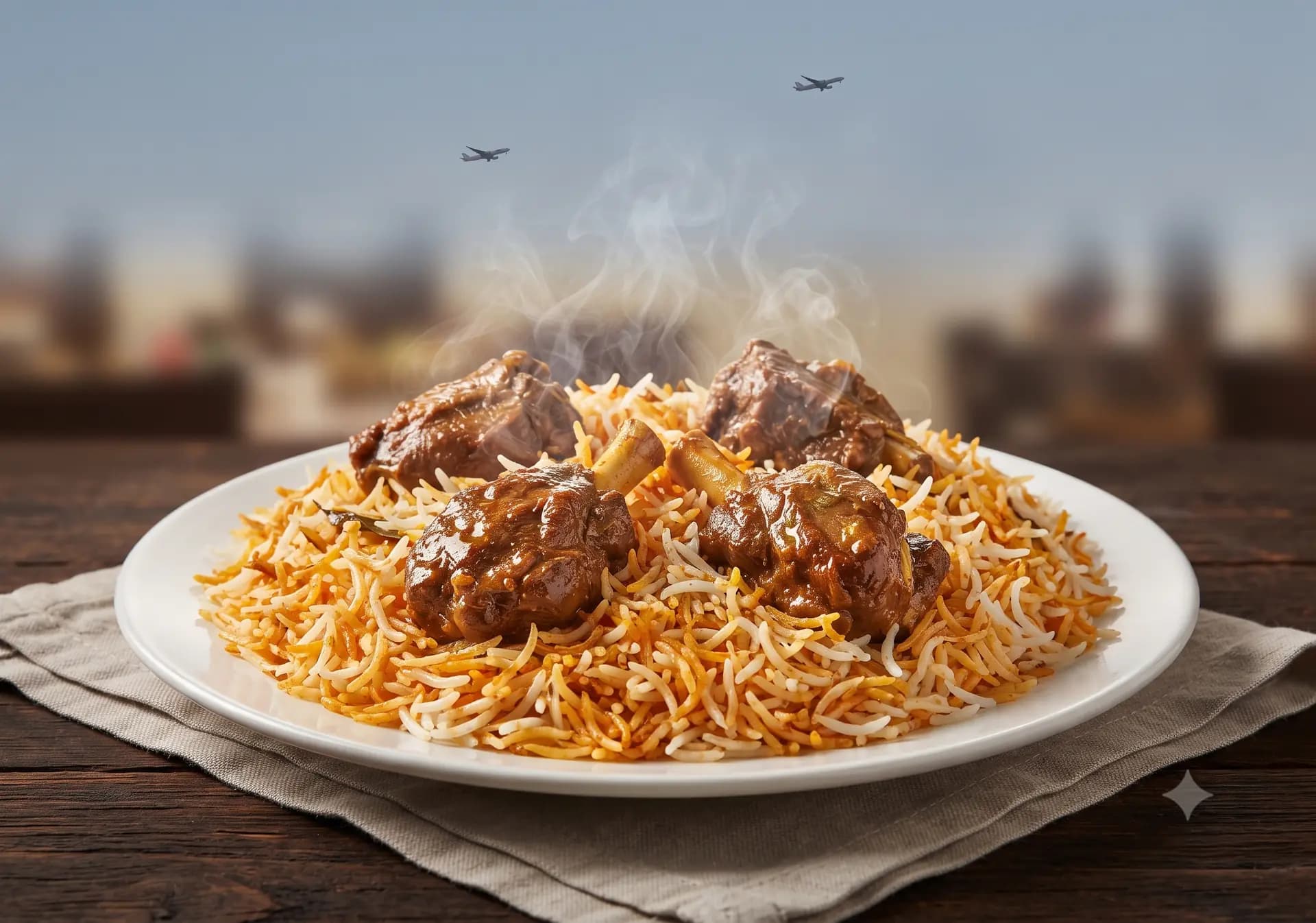 Mutton Biryani (2people)- Cafe Bahar, Hyderabad