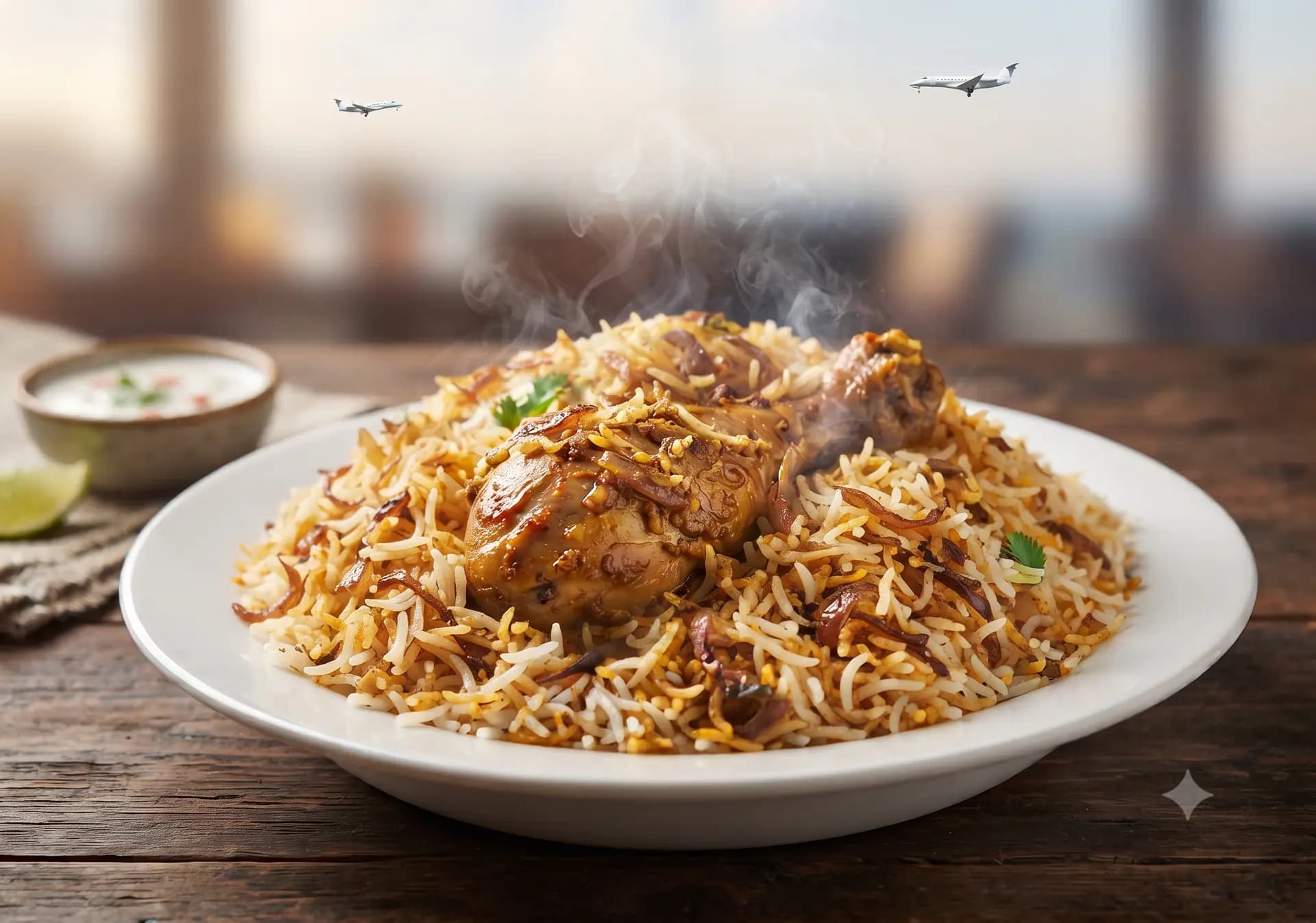 Chicken Biryani (Full) (2 people) - Bawarchi, Hyderabad
