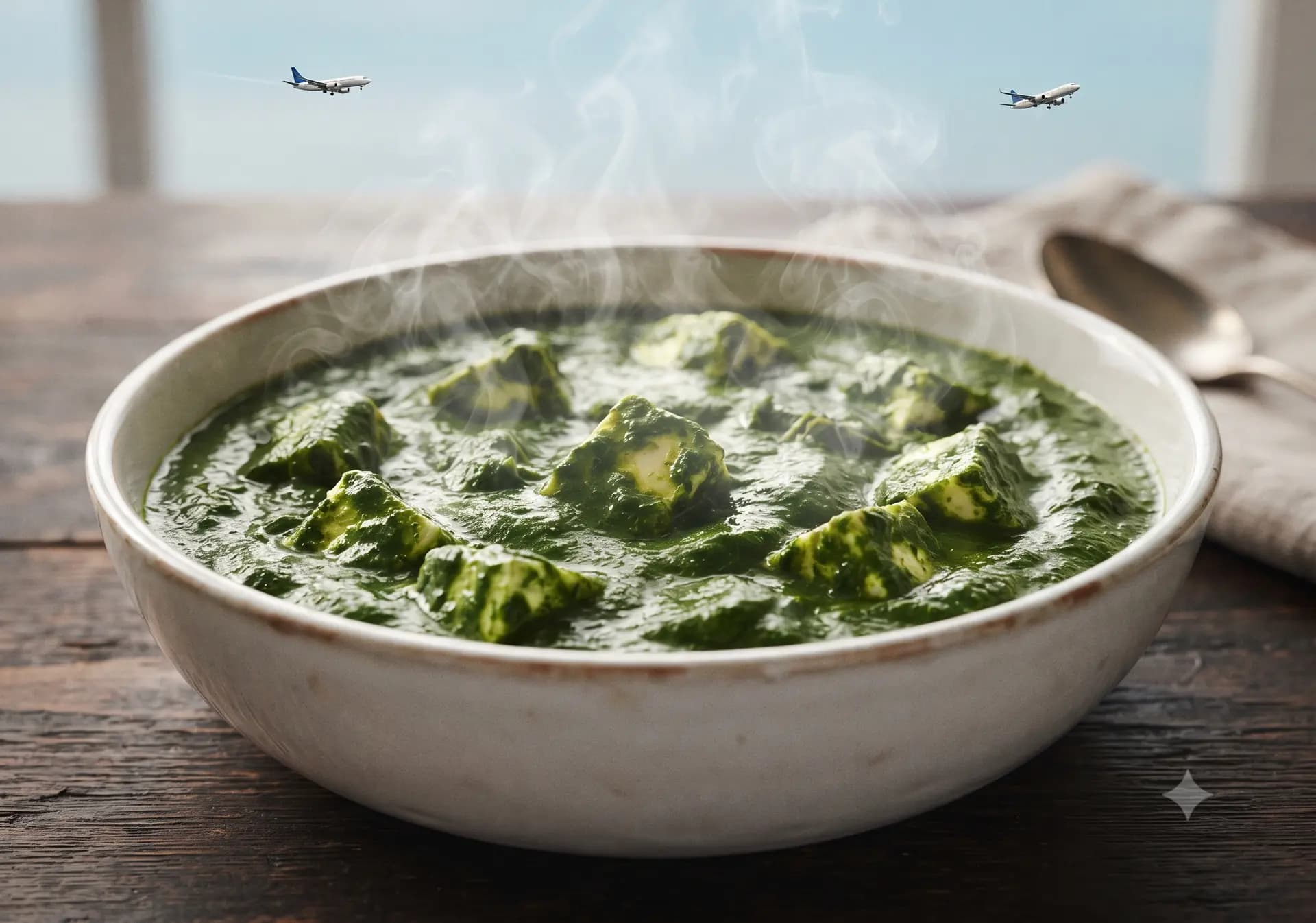 Palak Paneer (Full) - Kesar Da Dhaba, Amritsar
