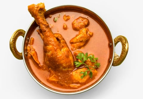 Chicken Curry (Full) - Makhan Fish and Chicken Corner, Amritsar