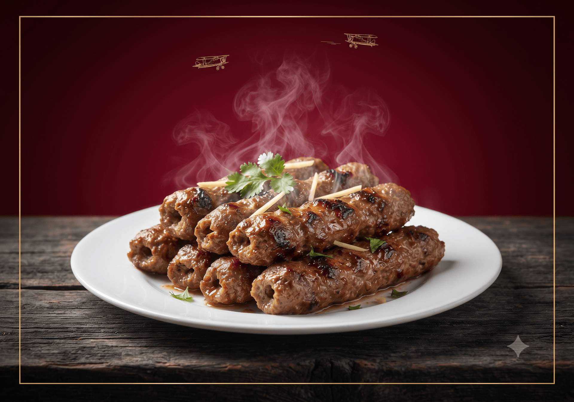 Mutton Kakori Kebab (Full) - Naushijaan, Lucknow