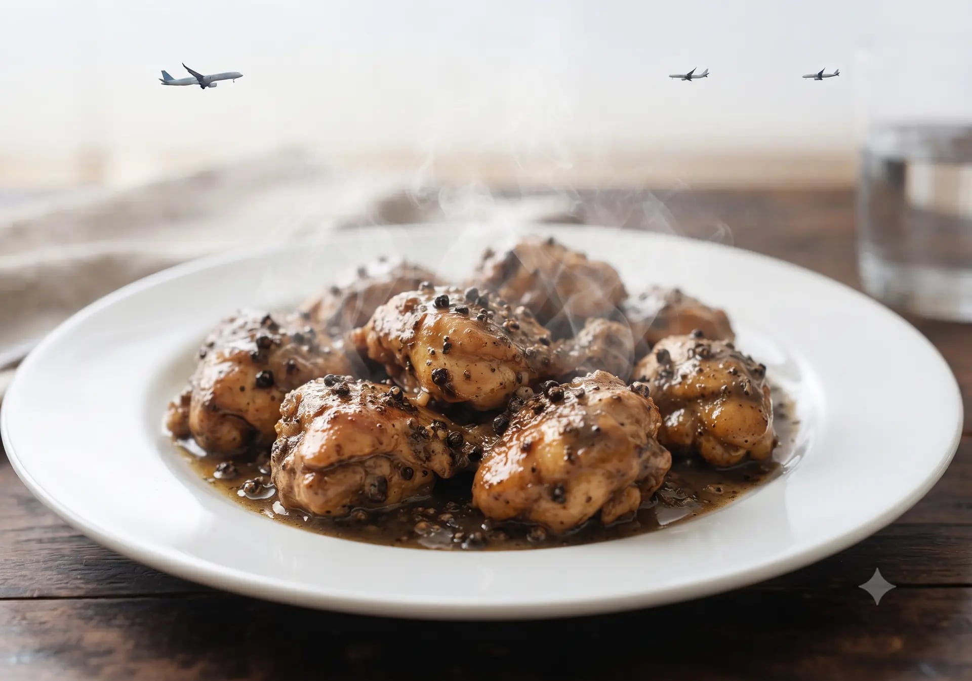 Chicken Kali Mirch, Dry - Dastarkhwan, (Lucknow)